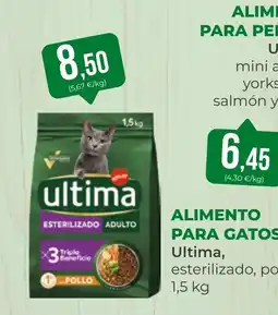 SPAR Gran Canaria ultima alimento para gatos esterilizado oferta