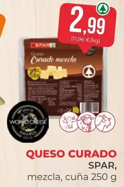 SPAR Gran Canaria spar queso curado mezcla oferta
