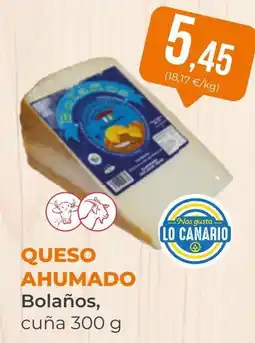 SPAR Gran Canaria Bolaños queso ahumado oferta