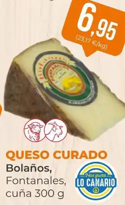 SPAR Gran Canaria Queso curado Bolaños, Fontanales oferta
