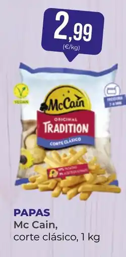 SPAR Gran Canaria Mc Cain, papas, corte clásico oferta