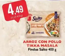 SPAR Gran Canaria Findus Salto arroz con pollo tikka masala oferta