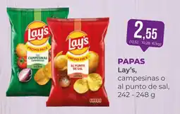 SPAR Gran Canaria Lay's papas campesinas o al punto de sal oferta