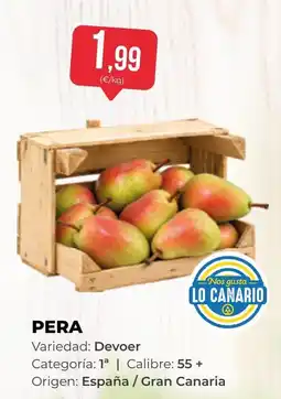 SPAR Gran Canaria Peras Devoer oferta