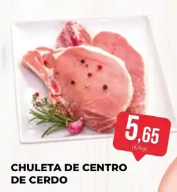 SPAR Gran Canaria Chuleta de centro de cerdo oferta