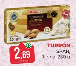 SPAR Gran Canaria Turrón Spar oferta