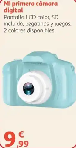 Alcampo Mi primera cámara digital oferta