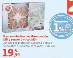 Alcampo One Two Fun lighting drone oferta