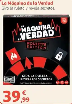 Alcampo La Máquina de la Verdad Roulette Edition oferta
