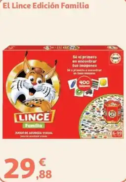 Alcampo Lince Edición Familia oferta