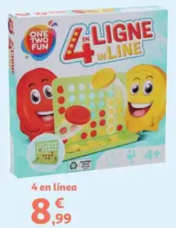 Alcampo One Two Fun 4 en línea oferta