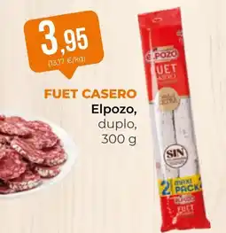SPAR Gran Canaria Elpozo fuet casero oferta