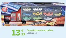 Alcampo One Two Fun Camión Porte-Voitures oferta