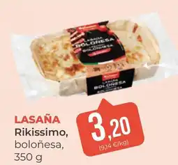 SPAR Gran Canaria Rikissimo lasaña boloñesa oferta