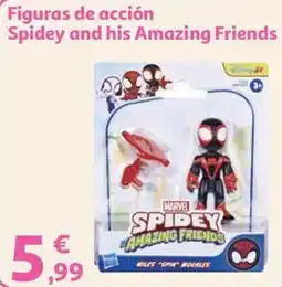 Alcampo Marvel spidey and his amazing friends oferta