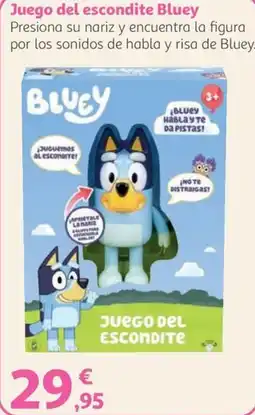 Alcampo Bluey juego del escondite oferta
