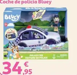 Alcampo Bluey coche de policía oferta