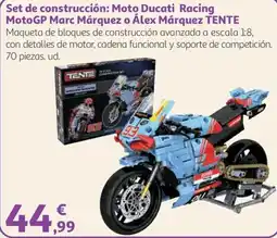 Alcampo Tente moto ducati racing motogp marc márquez o álex márquez oferta