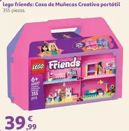 Alcampo lego friends: Casa de Muñecas Creativa portátil oferta