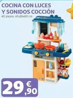 Alcampo Smart cocina con luces y sonidos cocción oferta