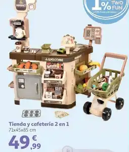 Alcampo Two Fun tienda y cafetería 2 en 1 oferta
