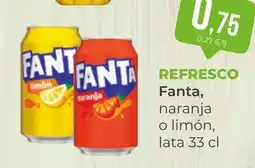SPAR Gran Canaria Fanta, naranja o limón oferta
