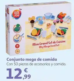 Alcampo One Two Fun mon grand set de cuisine my mega food set oferta