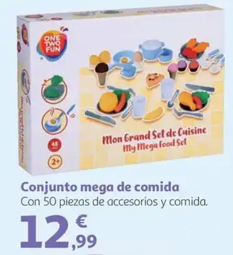 One Two Fun mon grand set de cuisine my mega food set
