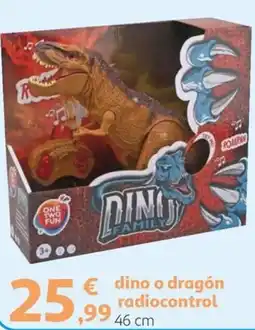 Alcampo Dino Family dino o dragón radiocontrol oferta