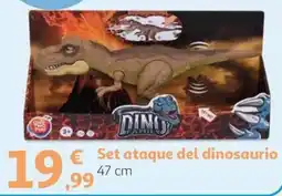 Alcampo Dino Family Set ataque del dinosaurio oferta