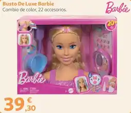Alcampo Barbie busto de luxe barbie oferta