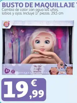 Alcampo One Two Fun busto de maquillaje oferta