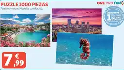 Alcampo One Two Fun puzzle 1000 piezas oferta