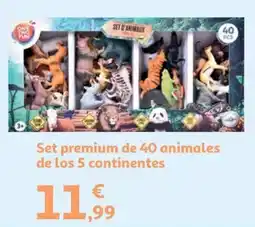 Alcampo One Two Fun set d'animals oferta