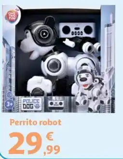 Alcampo One Two Fun Perrito robot oferta