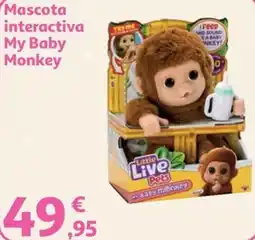 Alcampo Little Live Pets My Baby Monkey oferta