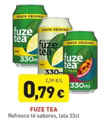Fuze Tea Refresco té sabores