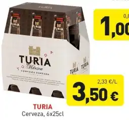 Hiperber Turia Cerveza oferta