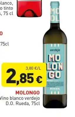 Hiperber molongo vino blanco verdejo oferta