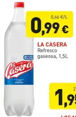 Hiperber La Casera refresco gaseosa oferta