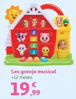 Alcampo Leo granja musical oferta
