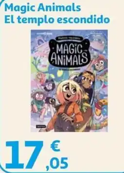 Alcampo Magic Animals El templo escondido oferta