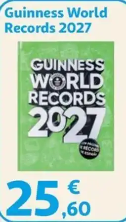 Alcampo guinness world records 2027 oferta