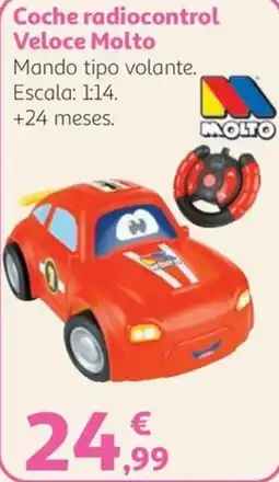 Alcampo Molto coche radiocontrol veloce molto oferta