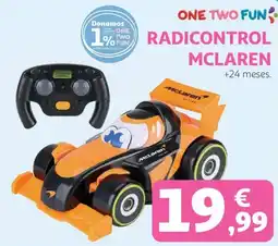 Alcampo One Two Fun radicontrol mclaren oferta