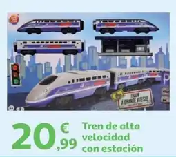 Alcampo Tren de alta velocidad con estación oferta