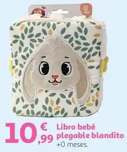 Alcampo One Libro bebé plegable blandito oferta