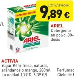 Hiperber Ariel detergente en polvo oferta