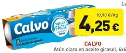 Hiperber Calvo atún claro en aceite girasol oferta