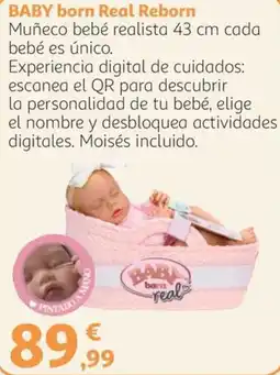 Alcampo Baby born Real Reborn oferta